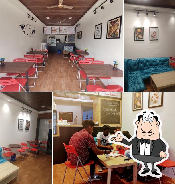 The interior of Foodees