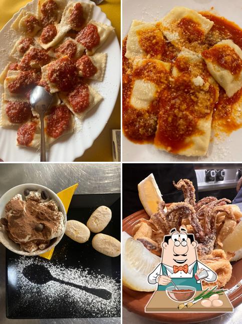 Ravioli al Hotel Miramonti Seulo Turismo Rurale