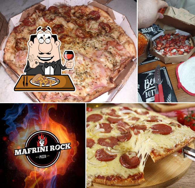 Consiga pizza no Mafrini Rock Pizza