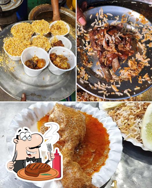 Try out meat dishes at MEGHA FAST FOOD