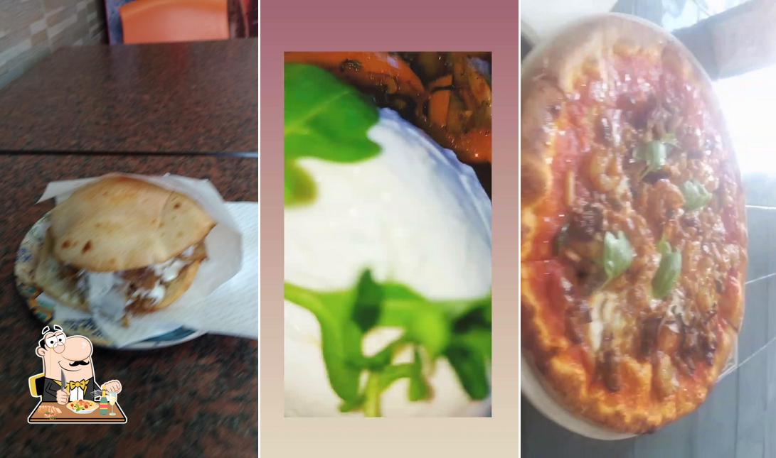 Platti al Pizzeria Hima