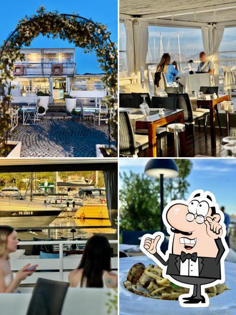 Gli interni di Acquamarina Trattoria di Mare