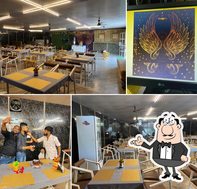 The interior of Shagun Cafe & Restaurant