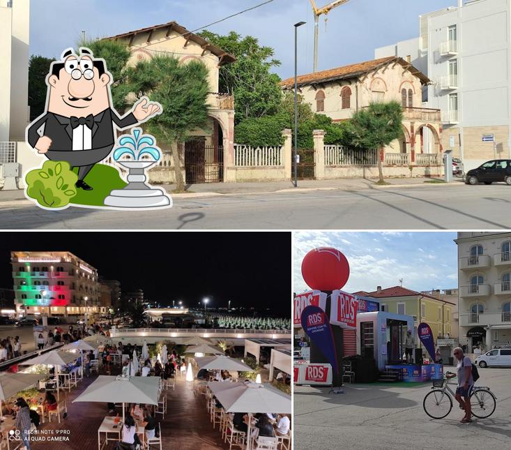Gli esterni costituiscono una caratteristica importante di People Senigallia