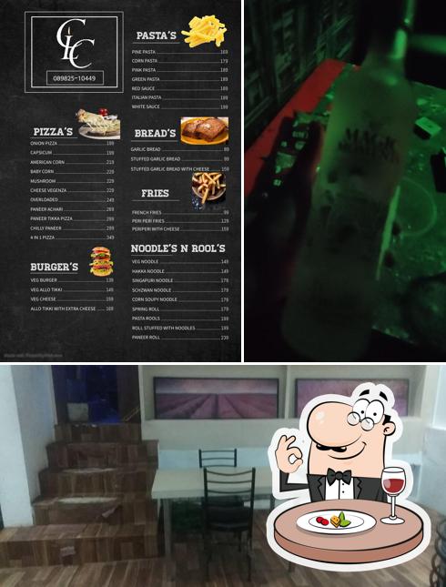 Among various things one can find food and interior at CLC-Candle Light Cafe