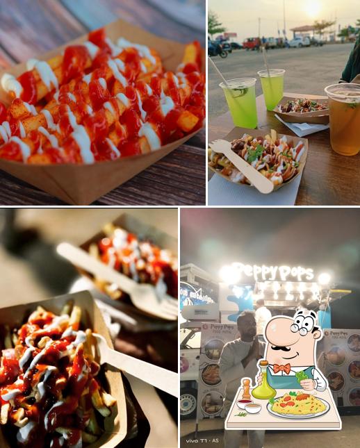 Food at Peppy Pops