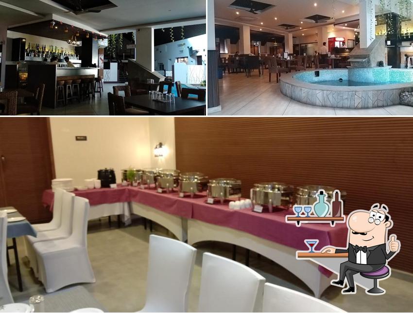 The interior of Hotel Kabson's