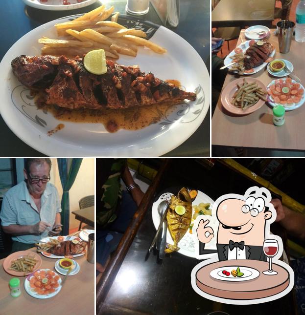 Food at Johnny’s Corner Sea Food Restaurant