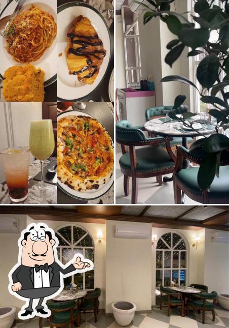 The interior of Mambo’s Bistro