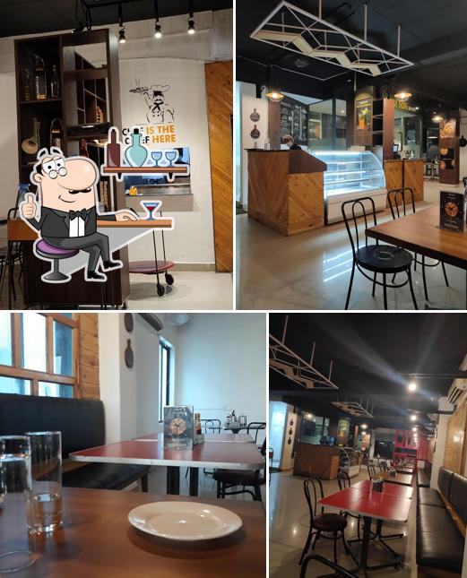 The interior of Onesta Gachi Bowli