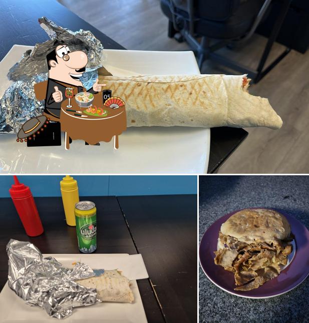 Panino con maiale stirato al Alibaba - Imbiss Stand Richterswil