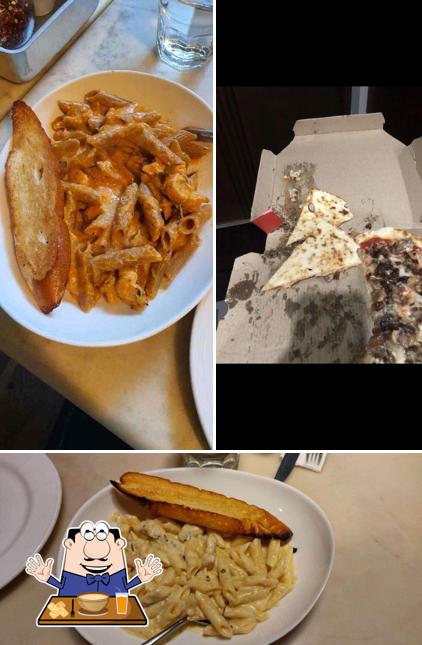 Food at Amici Cafe