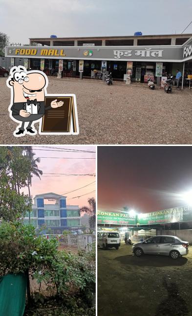 The exterior of Kokan Palace Hotel