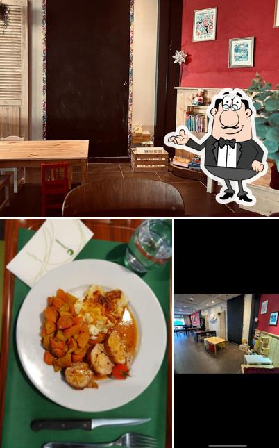 La Caf' - Café restaurant si caratterizza per la interni e cibo