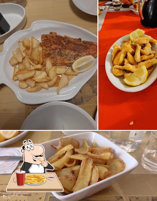 Patatine fritte al Locale Tipico Sorne