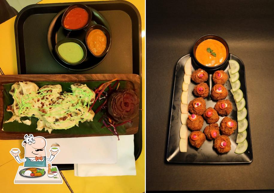 Food at MomoMagic Cafe Karnal