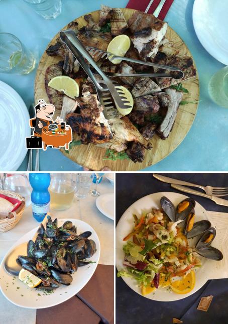 Cozze al Ristorante Pizzeria Lago di Cerreto Prato