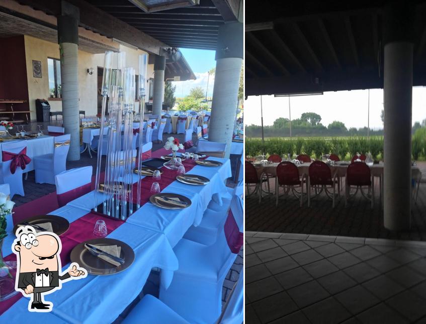 Gli interni di Ristorante damarcovinoesapori presso il tiro a volo ghedi