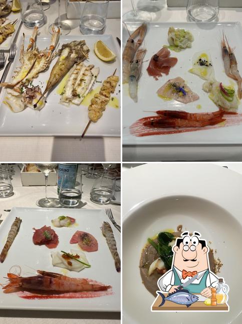 Salmone grigliato al Ristorante manetta sas