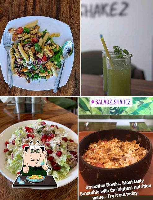 Food at Saladz & Shakez