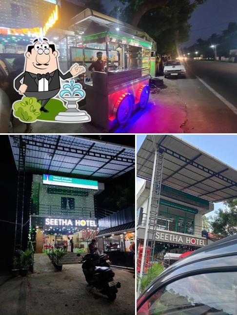 Check out how Seetha Hotel looks outside