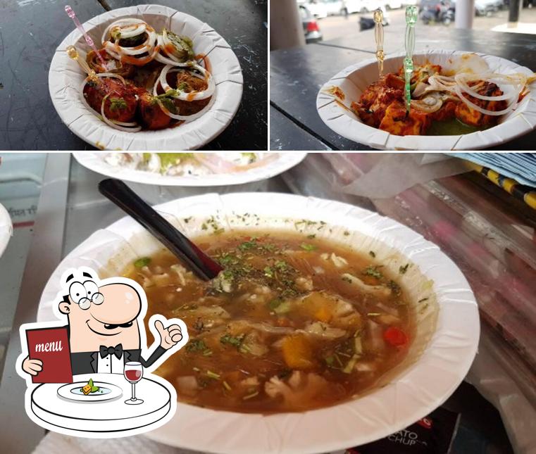 Meals at Soya Chaap & Kaathi Rolls
