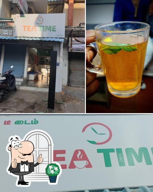 Check out how Tea Time Karaikal looks outside