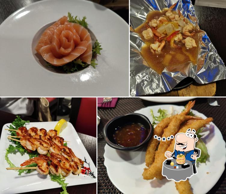 Cibo al Ristorante Orientale