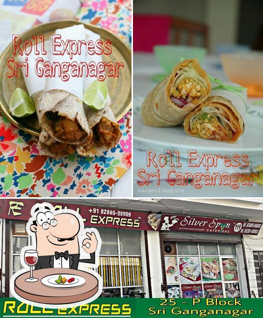 Food at Roll Express Sri Ganganagar Sri Ganganagar