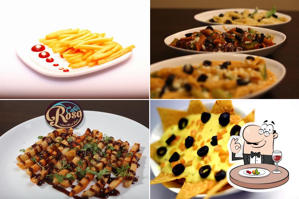 Food at Roso Cake
