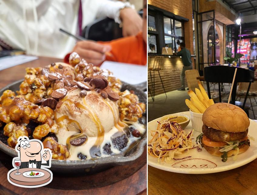 Food at SAZ Café