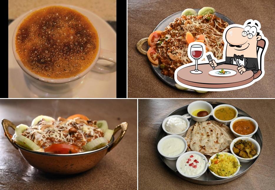 Creme brulee at Shree Shanthi Sagar