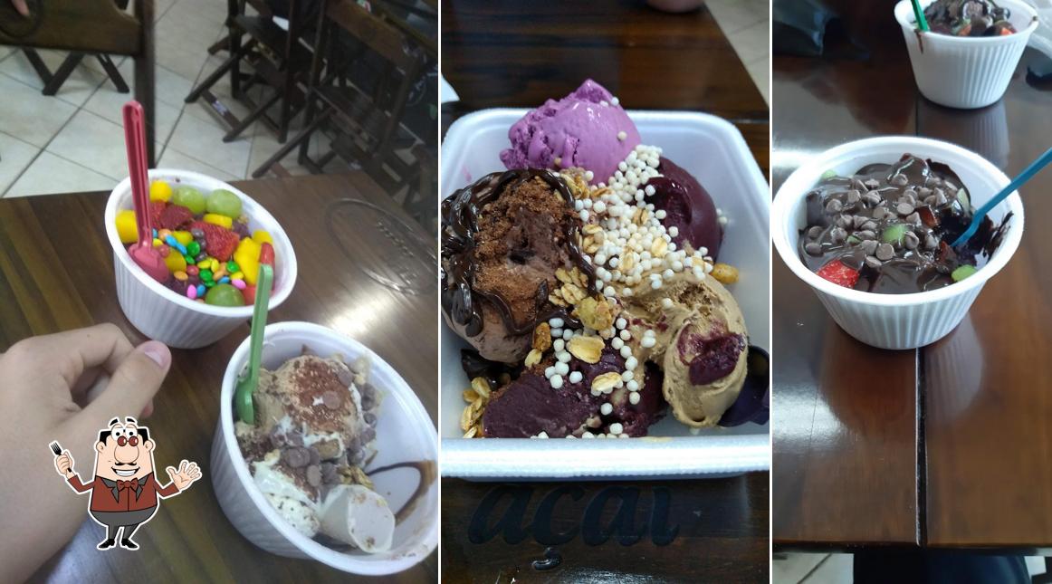 Platos en The Best Açaí Arapongas