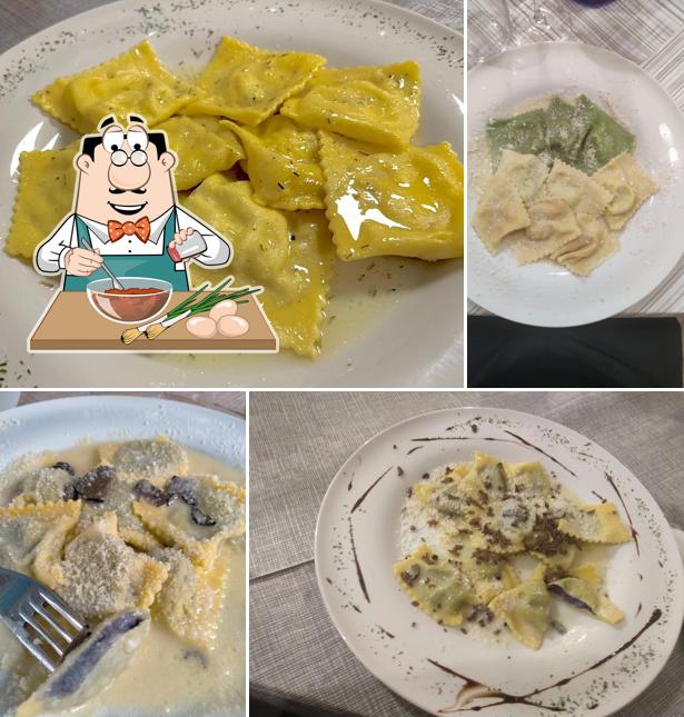 Ravioli al Trattoria La Ca D'la Gringola