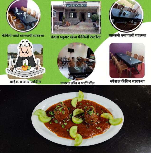 Food at Vandana Pure Veg Restaurant