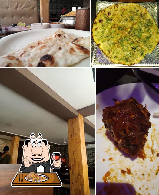 Order pizza at Vintage Restaurant