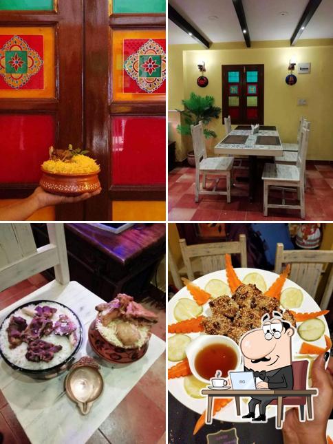 Take a seat at one of the tables at Biriyanishk