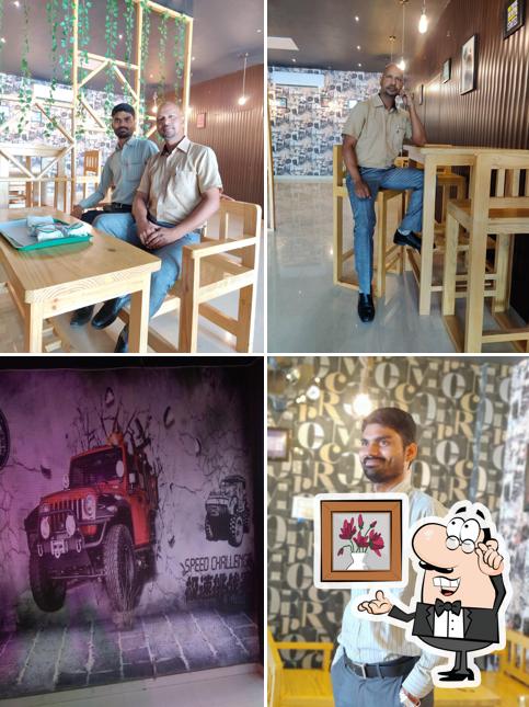 The interior of Burger Point Hardoi