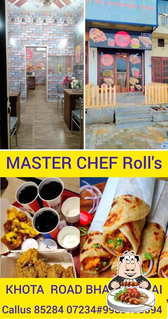 Food at Master Chef Rolls
