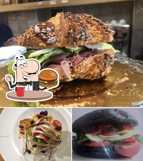 Prova un hamburger a Boulangerie & Cafe' D'amico