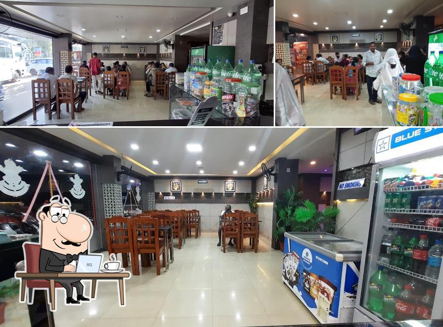 The interior of Chillies Family restaurant