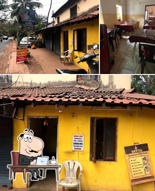 The interior of Devta Family Restaurant And Bar