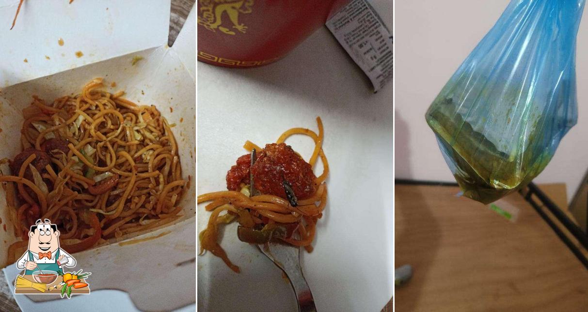 Spaghetti bolognese at Krishna Restaurant