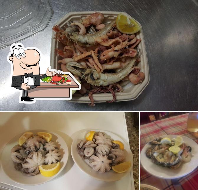 Ordina la cucina di mare a Ristorante Pizzeria La Lampara