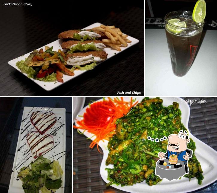 Food at Lounge 189