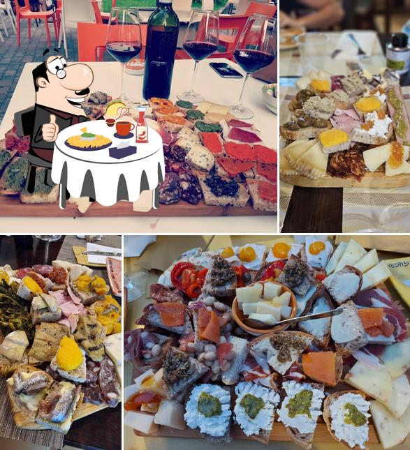 Piatto di formaggi al Bottega dei Golosi