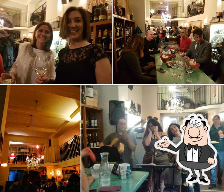 Gli interni di Hic! La Folie du Vin