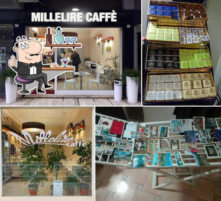 Gli interni di Millelire Caffè