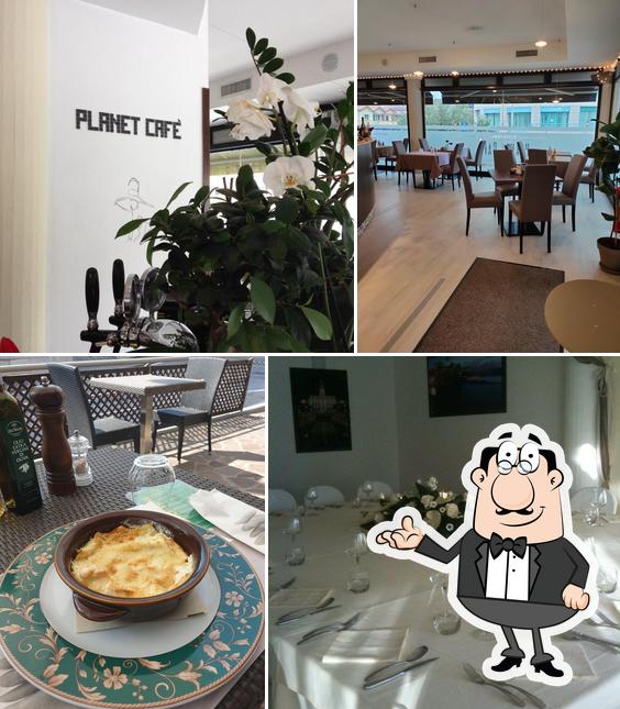 Gli interni di Planet Café - Restaurant & Bar