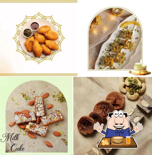 Food at Rajbhog Sweets